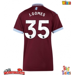 Aston Villa Joao Gomes #35 Replica Home Stadium Shirt for Women 2026-27 Short Sleeve